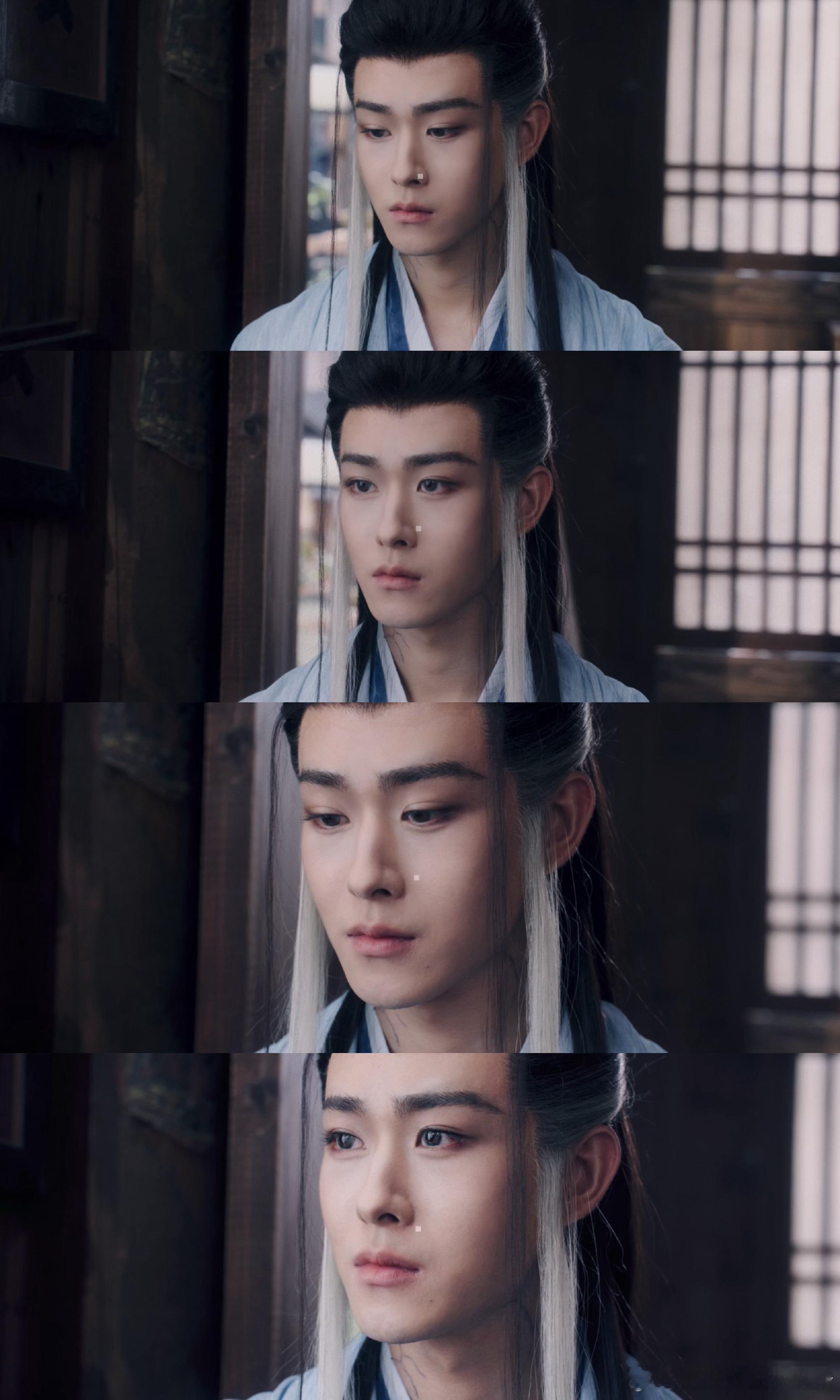 #郭敬明镜头下的卓翼宸#是什么让小卓大人白了头，是什么让小卓大人露出如此悲伤的神