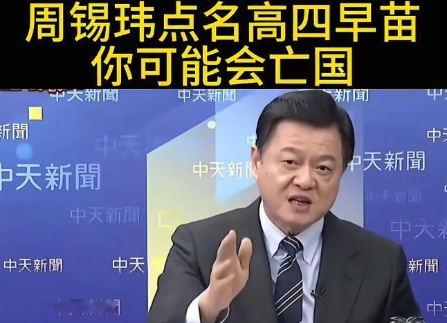 台湾岛内还是有高人的。周锡玮说，大陆武统都不一定会得到14亿人100%支持，因为