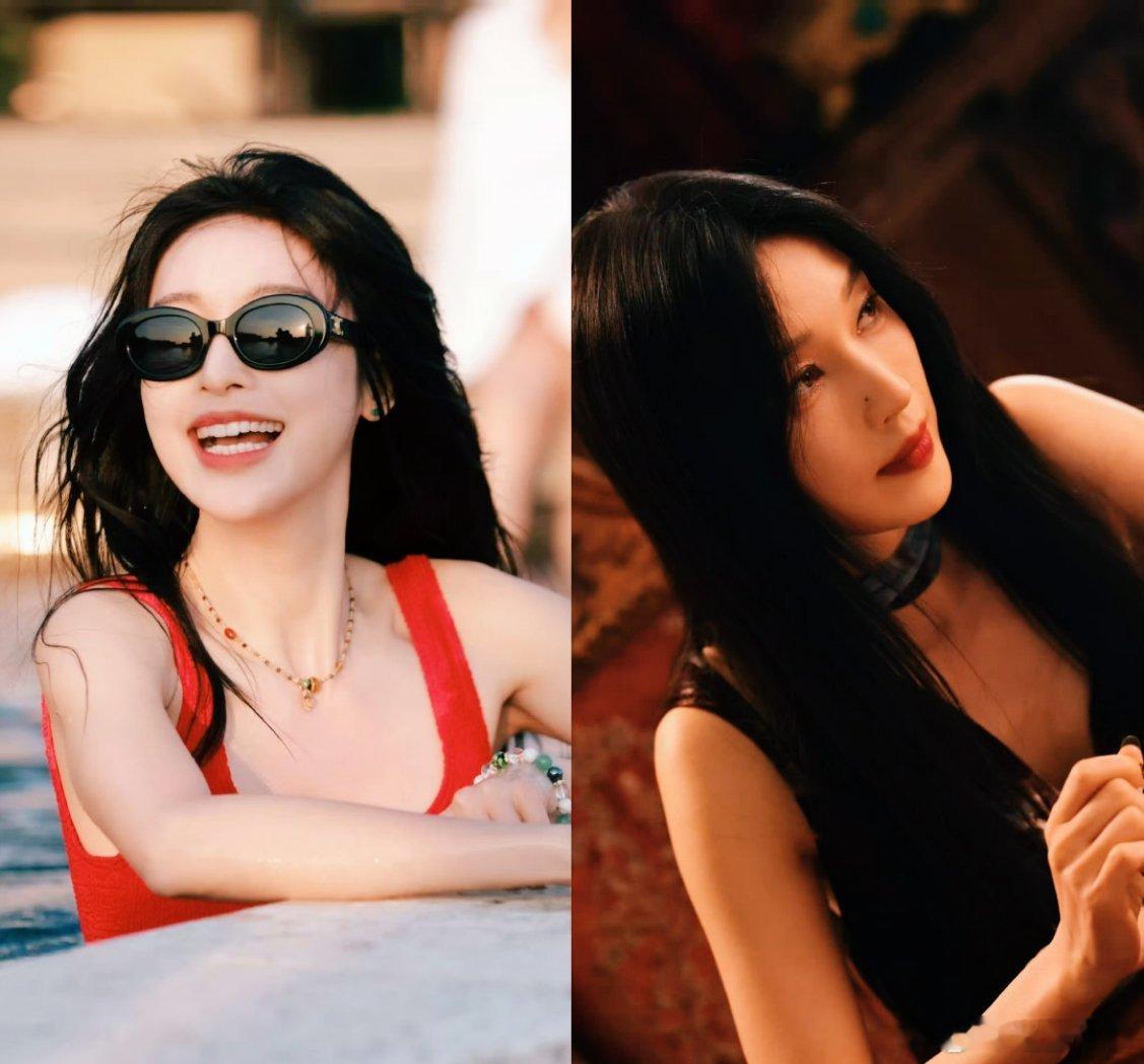 《枭起青壤》里张俪是高冷御姐，气场全开超带感。转头剧外花絮，她咧嘴笑，眼睛弯成月