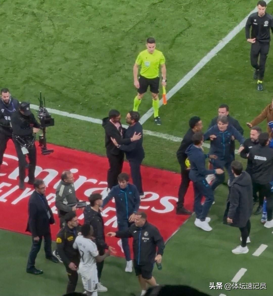 维尼修斯为什么和谁都能起争执？

随着皇马0-1不敌赫塔费，比赛结束后马德里更衣