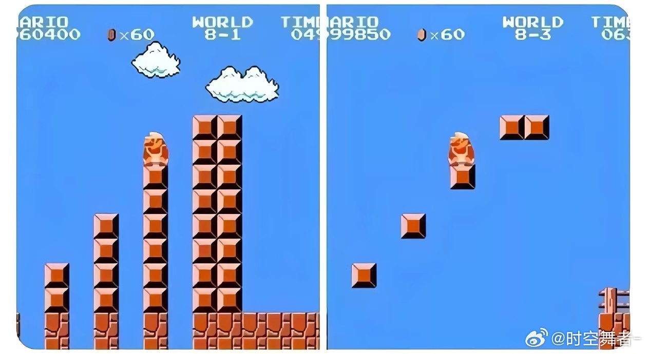 很多事情在本质上是相同的，但在心理上却完全不同。比如下图同样是做多：左侧图心态：