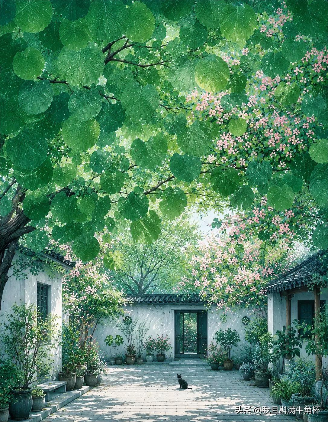 下联：悠悠夏日慢流光
上联：有请雅士[玫瑰][玫瑰][玫瑰]