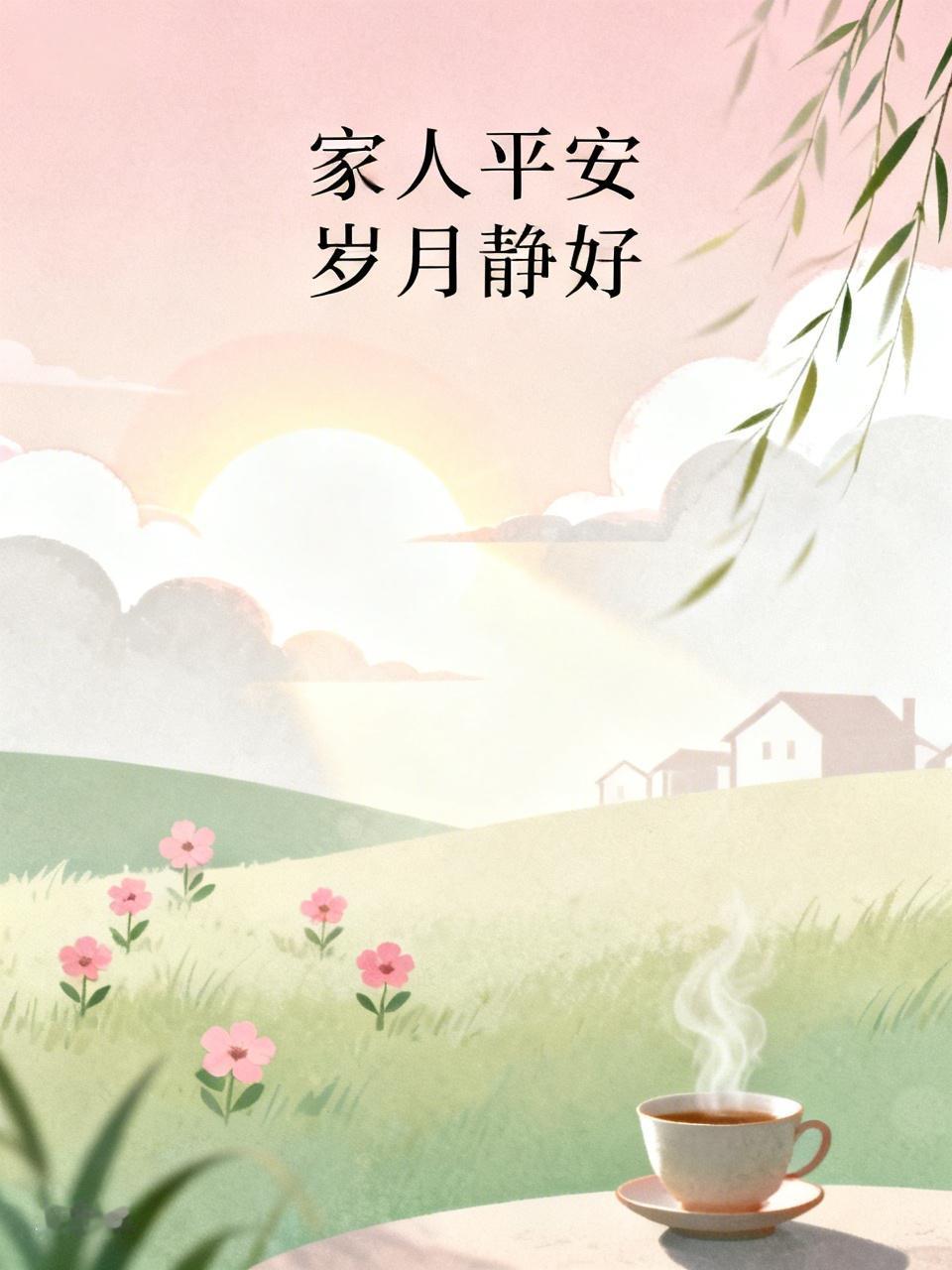 今年春天最想实现的心愿 我最大的心愿，不是大富大贵，而是家人平安健康。工作顺利，