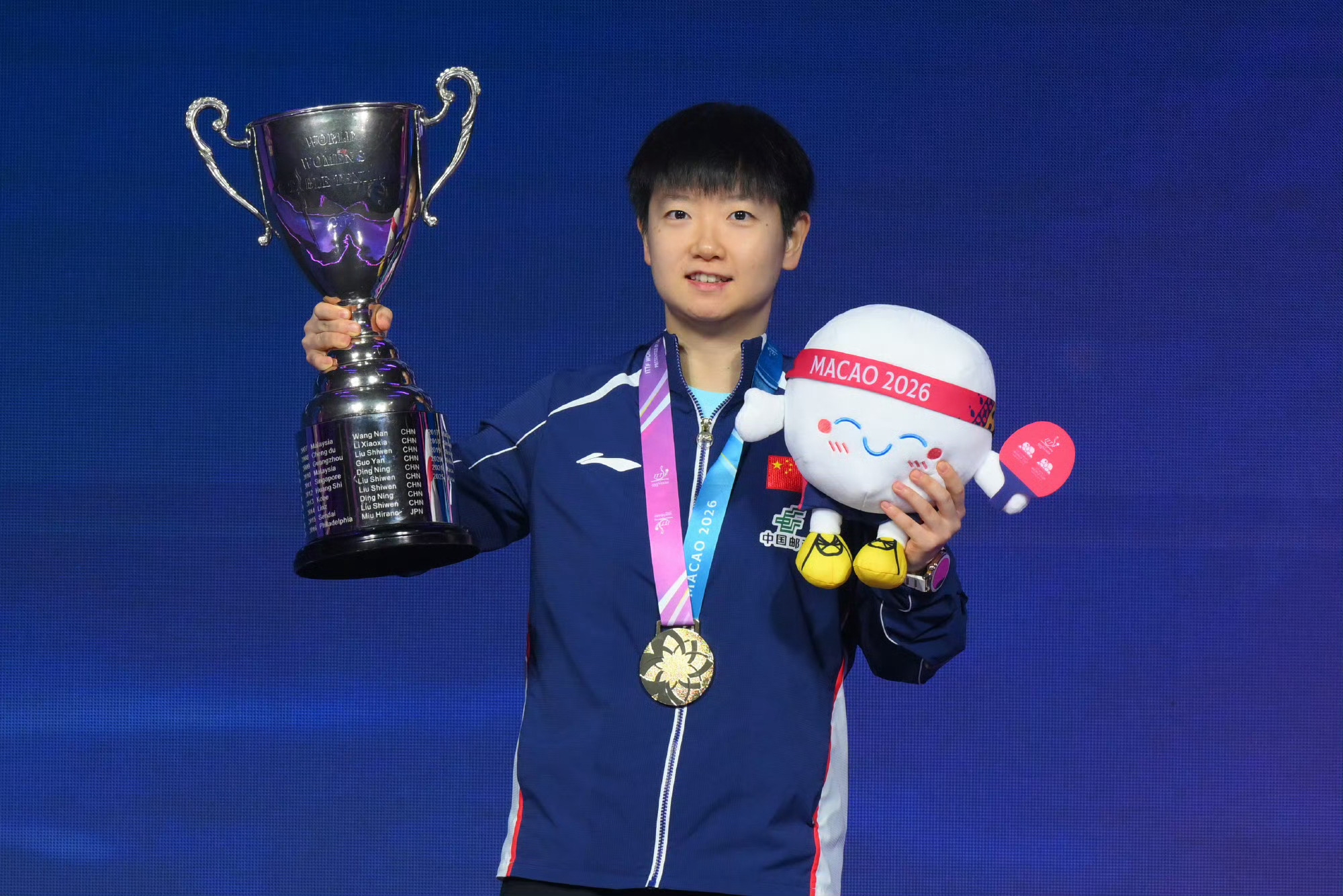 王楚钦夺冠 孙颖莎夺冠