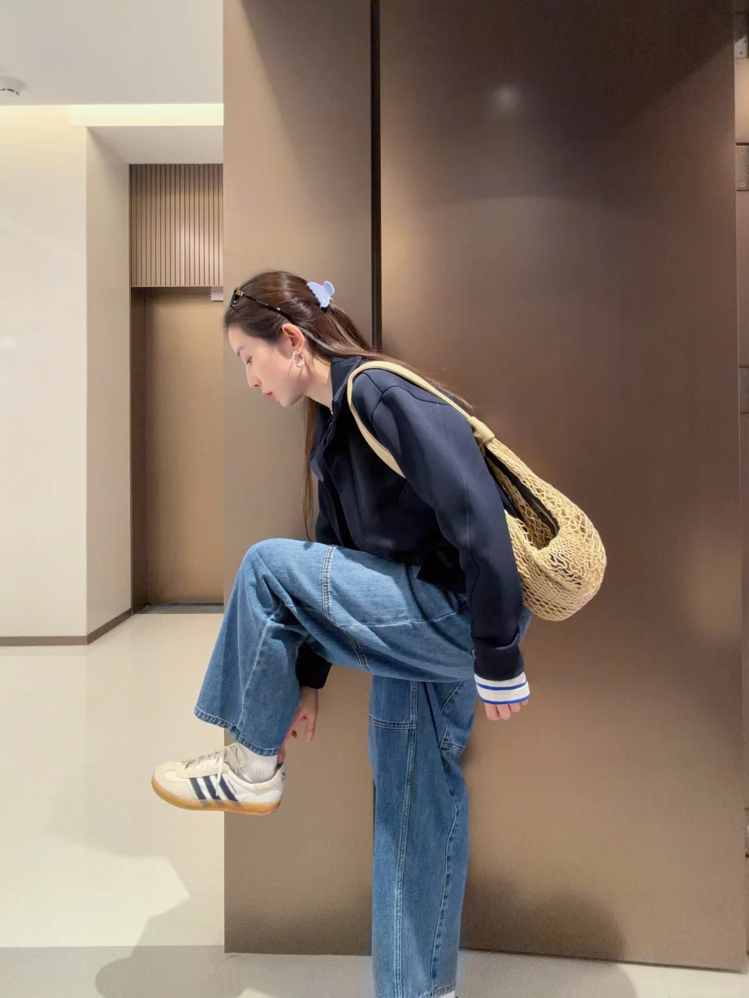 蓝色系上班照🪁