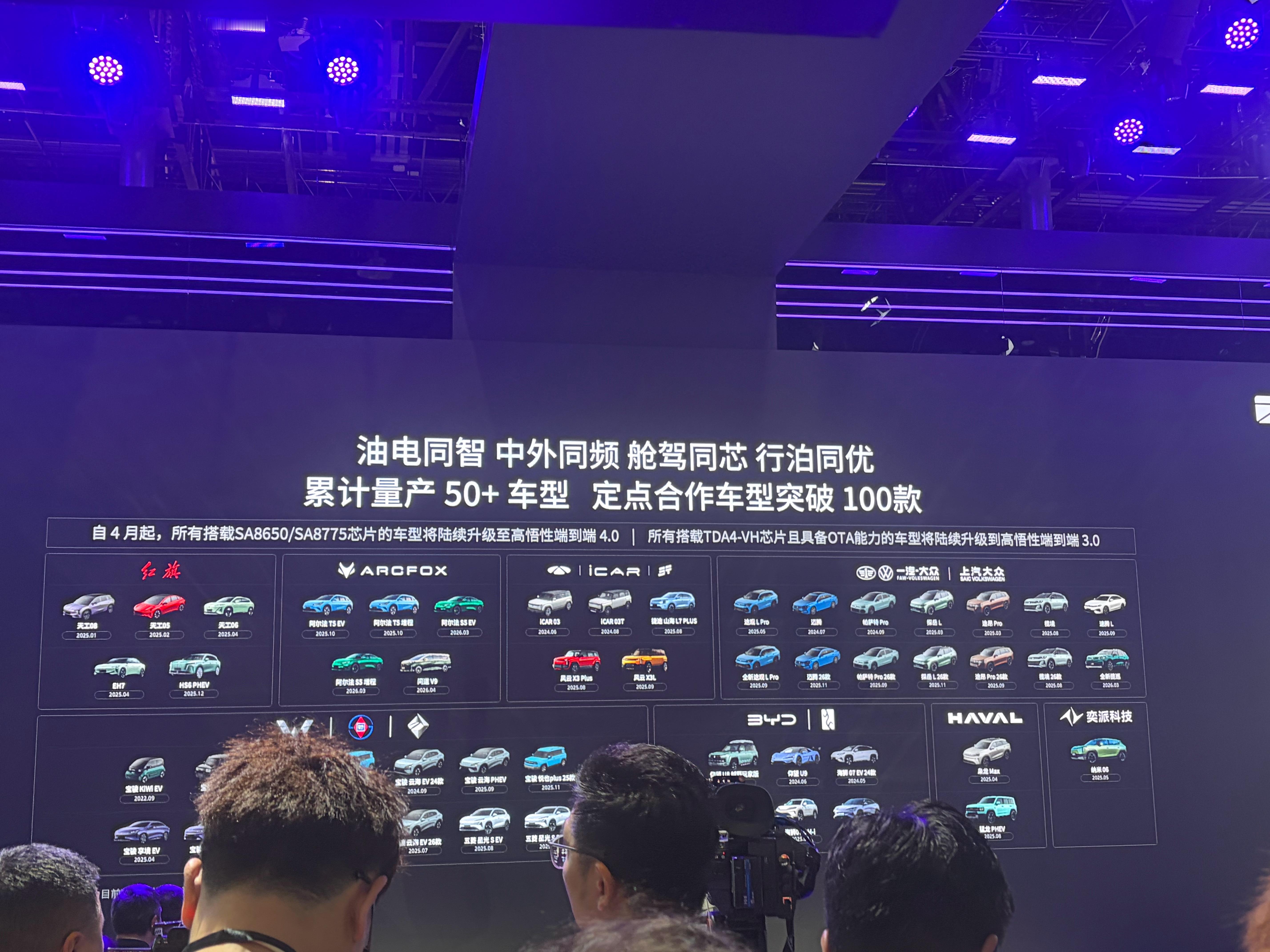 油电同智、舱驾一体、行泊一体、海外业务。无人物流、无人货运、robotaxi。卓