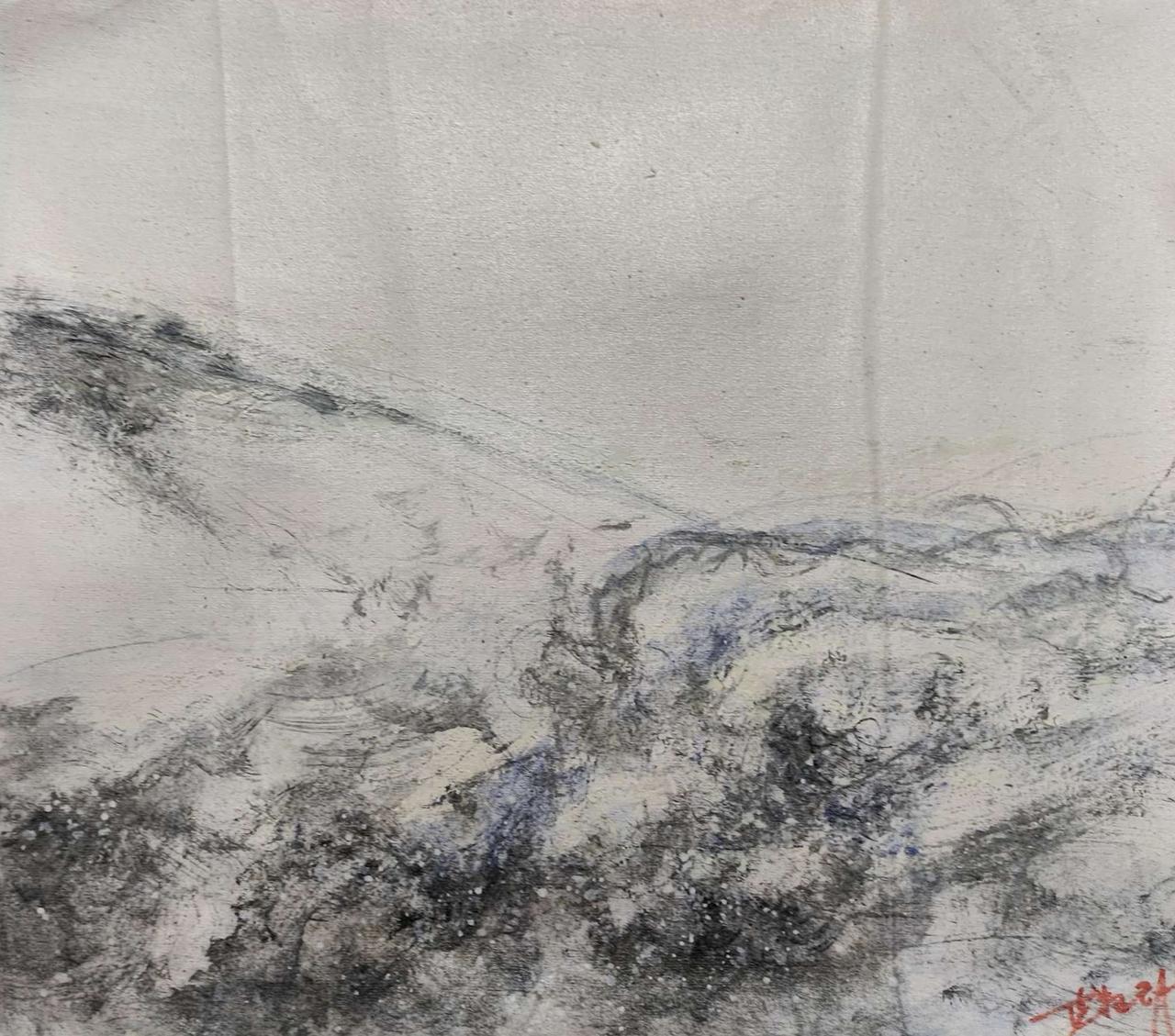 赵无极把油画画出了国画味道