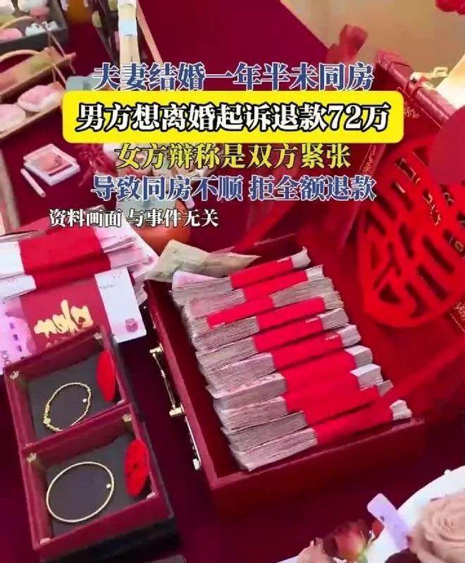 福建闽侯一对夫妻新婚当夜，新郎因初次经历过于紧张，未能顺利与新娘圆房。到了第二天