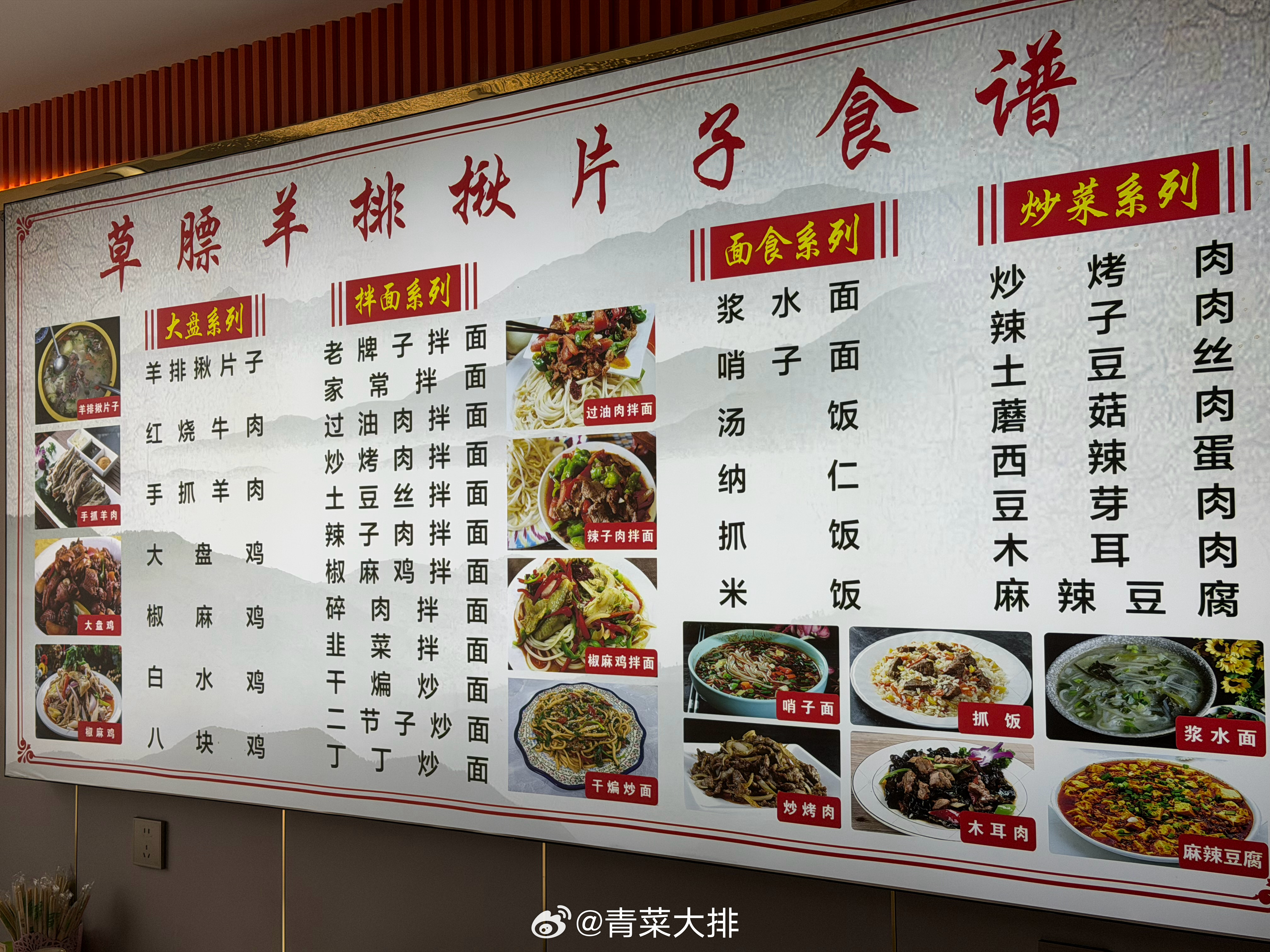 从赛里木湖去喀拉峻路上，吃个路边饭馆🐑🍜妈呀新疆真是太好吃了，揪片子拌面炒面