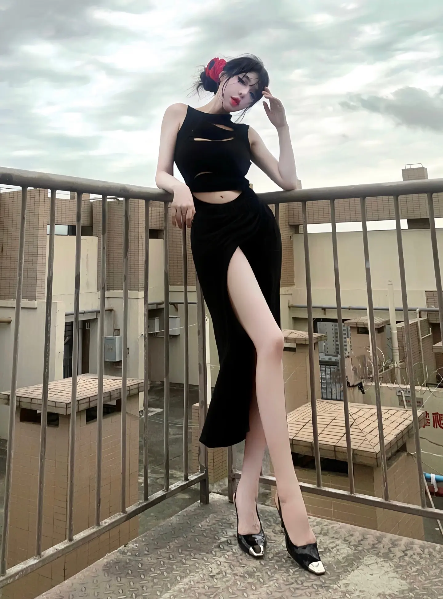 辣姐回归。喜欢够辣，够姐，够美的吧😏酷，美，媚，辣你们喜欢的跟我喜欢的元素都有了！我不信这套你们不喜欢。