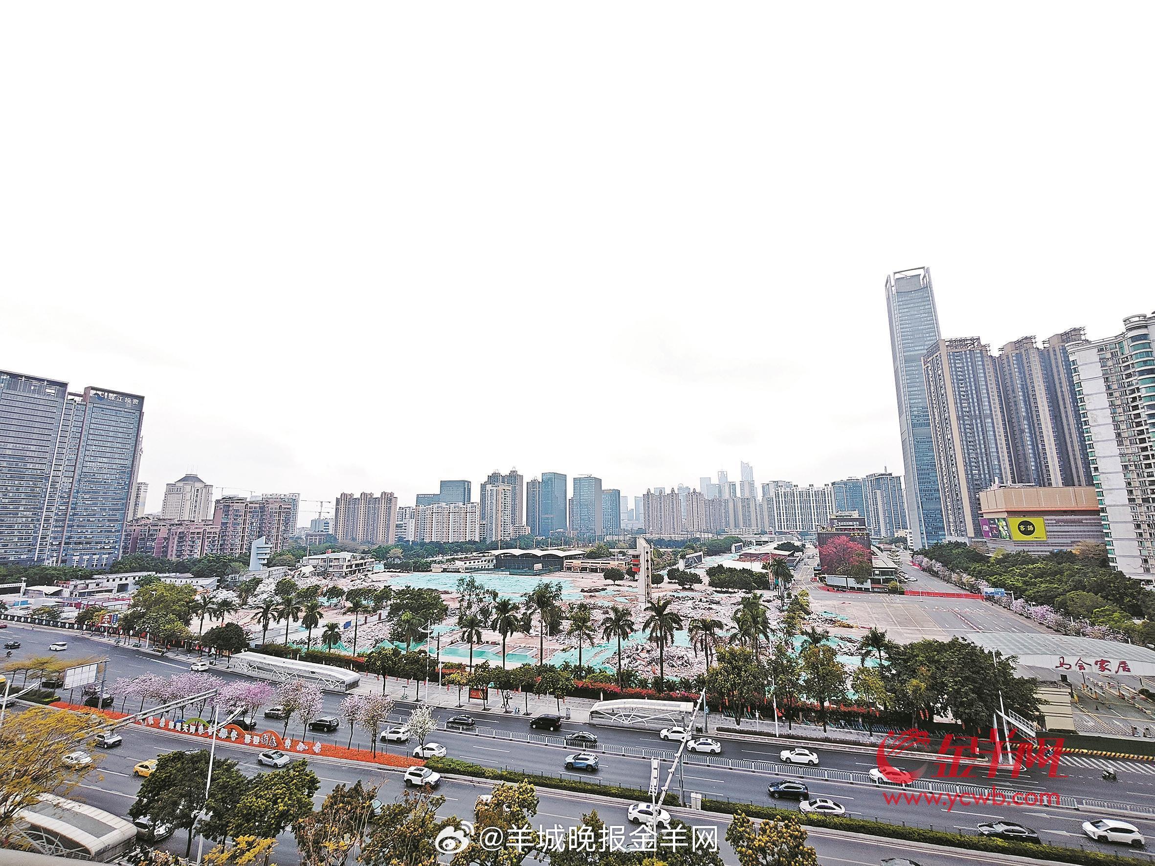 #2026新春走基层# 【#广州马场地块“秒动工”# 25日拿地27日即开拆旧有