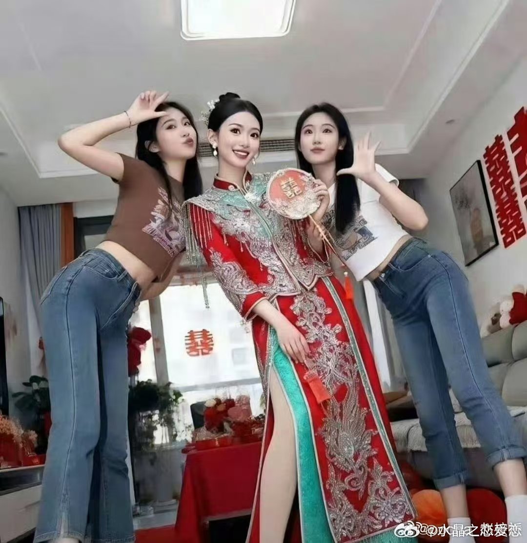 谁都羡慕伴娘比新娘漂亮！ 镇江