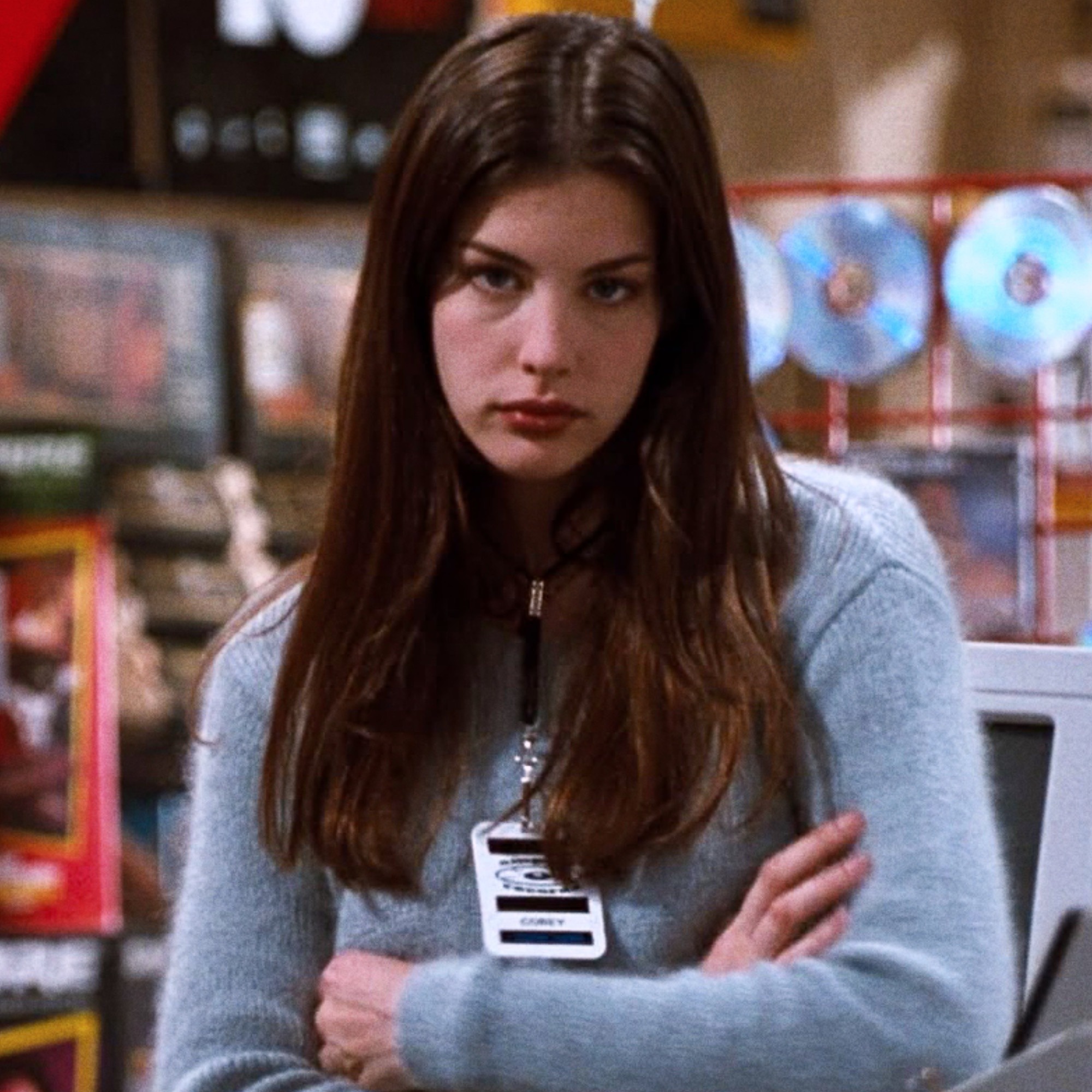 《帝国唱片行》（1995）里的丽芙·泰勒𝐋𝐢𝐯 𝐓𝐲𝐥𝐞𝐫丽芙泰