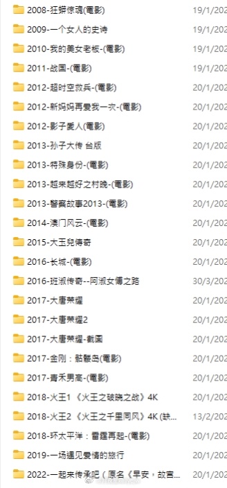刚才聊起甜以前作品的片源我都是21年那时攒下的家底全部都是自己硬盘里的司藤之前的