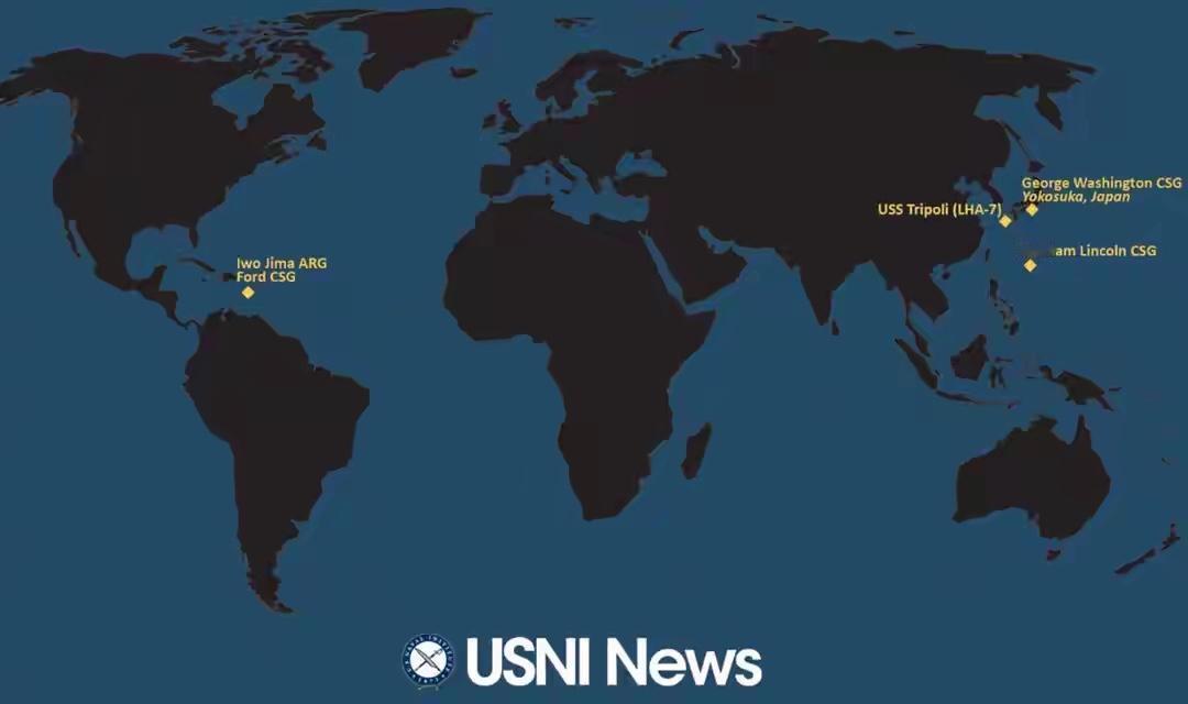 特朗普沉默，不管日本了？
也许我们都被骗了。
美国海军不声不响，在中国家门口，摆