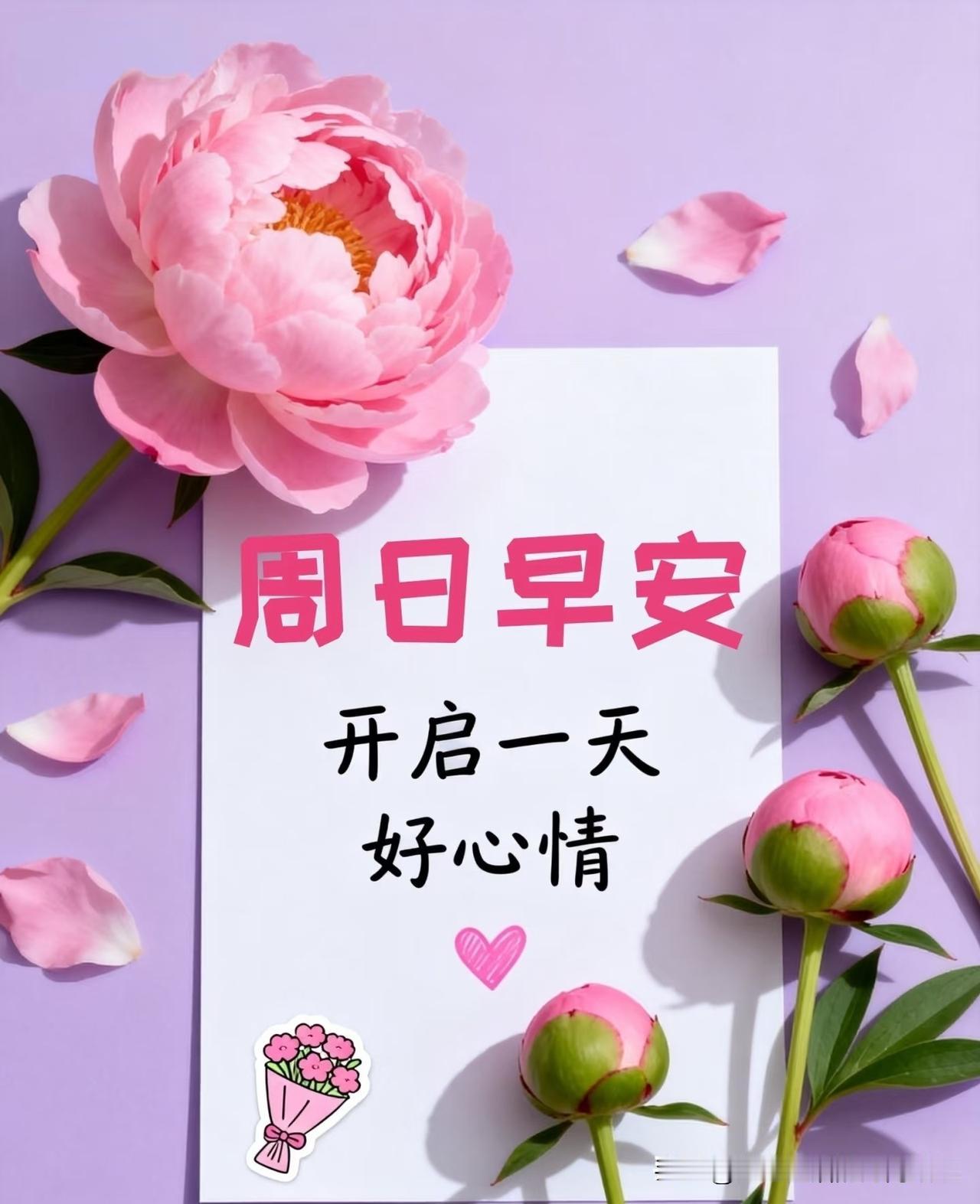 周日早安🍃
闲观岁月，静度时光，
放下纷扰，内心向阳。
愿周日自在无忧，万事皆