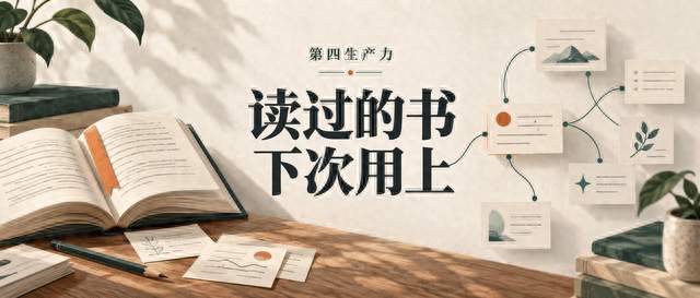 读过的书，下次怎么用上？一套普通人能做的AI阅读方法