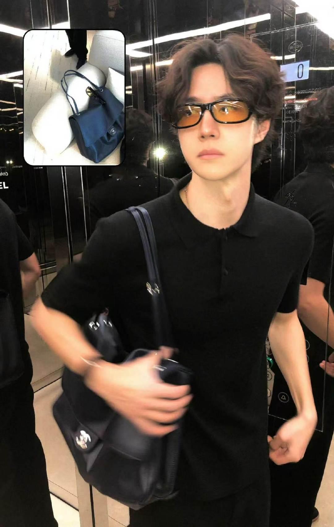 王一博穿香奈儿荷尔蒙爆棚王一博陪你逛街的男友既视感 王一博穿香奈儿荷尔蒙爆棚！ 