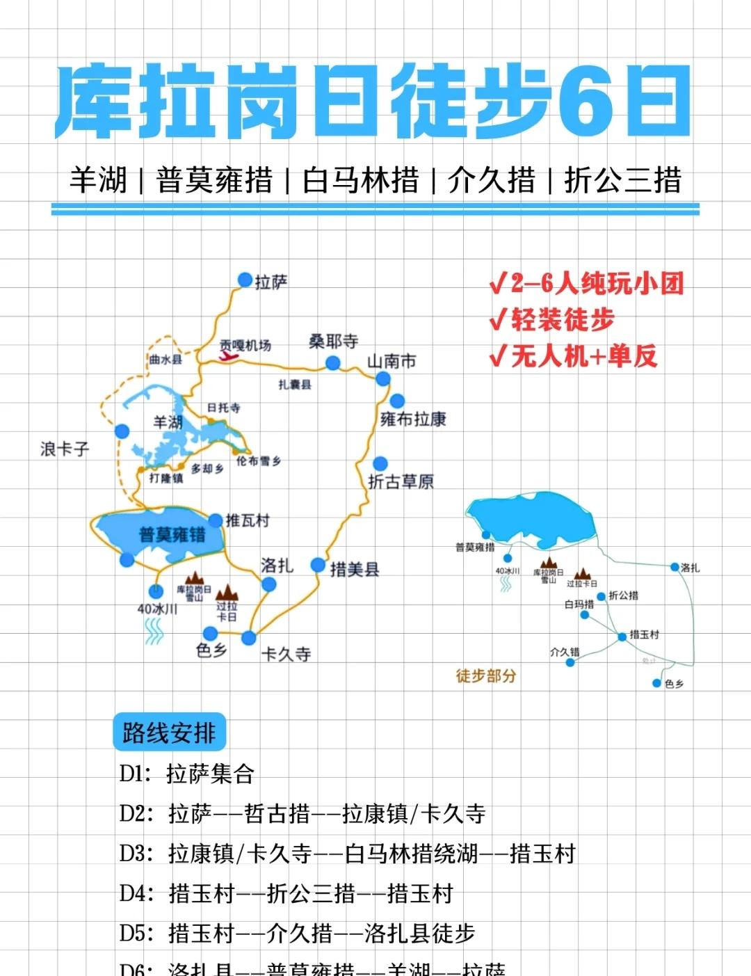 库拉岗日6天5晚超全攻略，冬天去的先收藏
谁说冬天不能徒步👣库拉岗日是我心中「