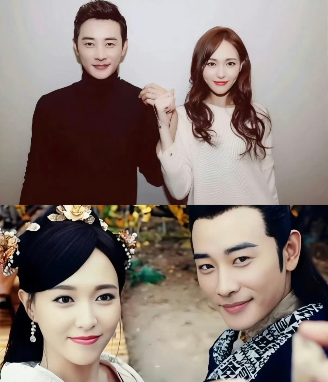 罗晋和唐嫣讨论女儿画的画到底是谁在说人家离婚的呀，明明那么恩爱，一直都是 ​​​