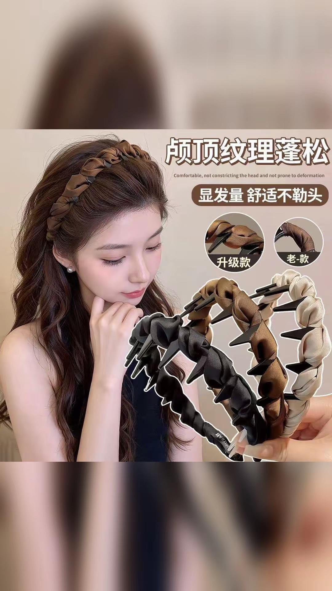 我终于找到适合通勤的高级感发箍了 我平时上班总觉得发型差点意思，想让自己更精神点