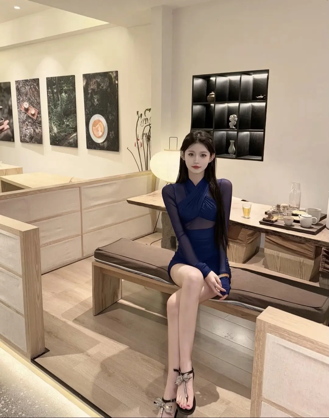 清纯甜美 黑丝美女 辣妹穿搭 个人写真拍摄 性感美女