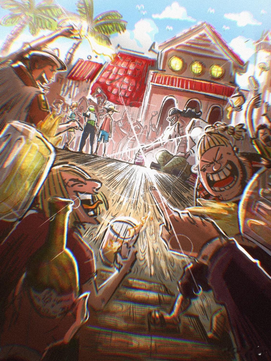 海贼王[超话] 海贼王 当以路人视角打开海贼王转自TWI：_Khem_T ​​​