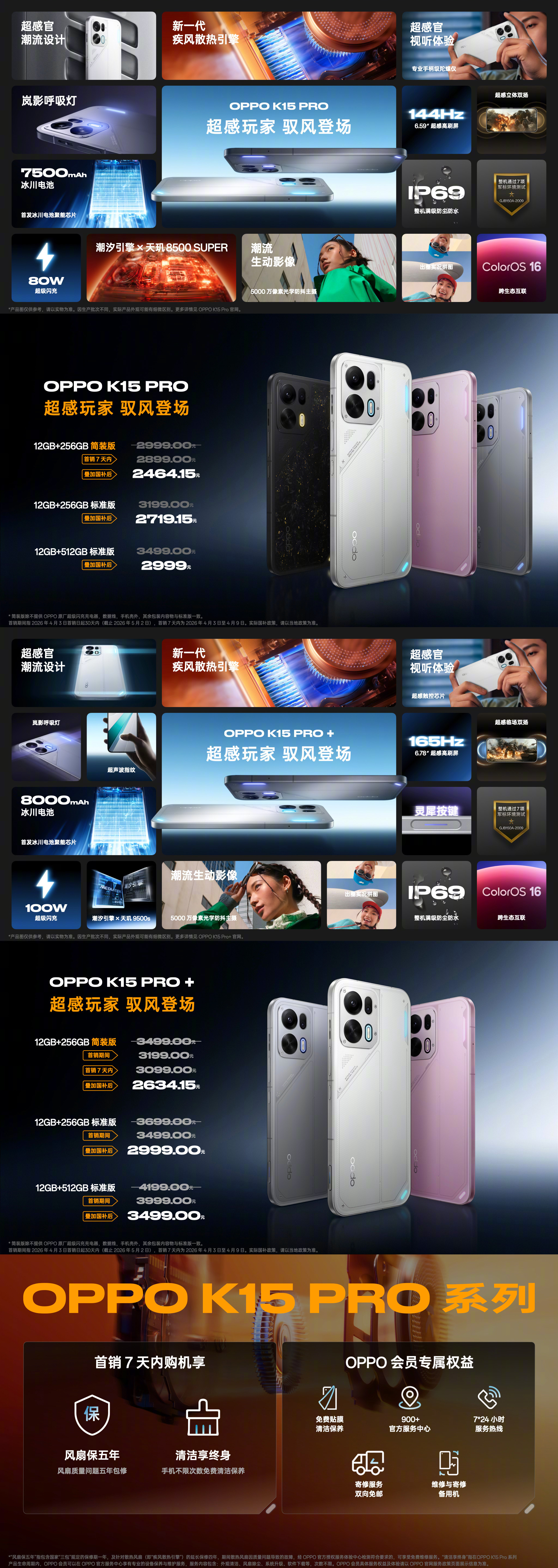 OPPO K15 Pro 系列已经发布了，给大伙简单汇总一下～OPPO K15 