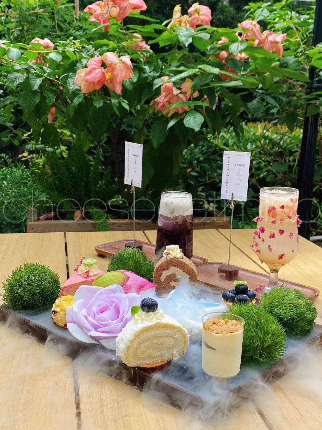 大浪隐藏在花园里的氛围感餐厅🍴享受美妙