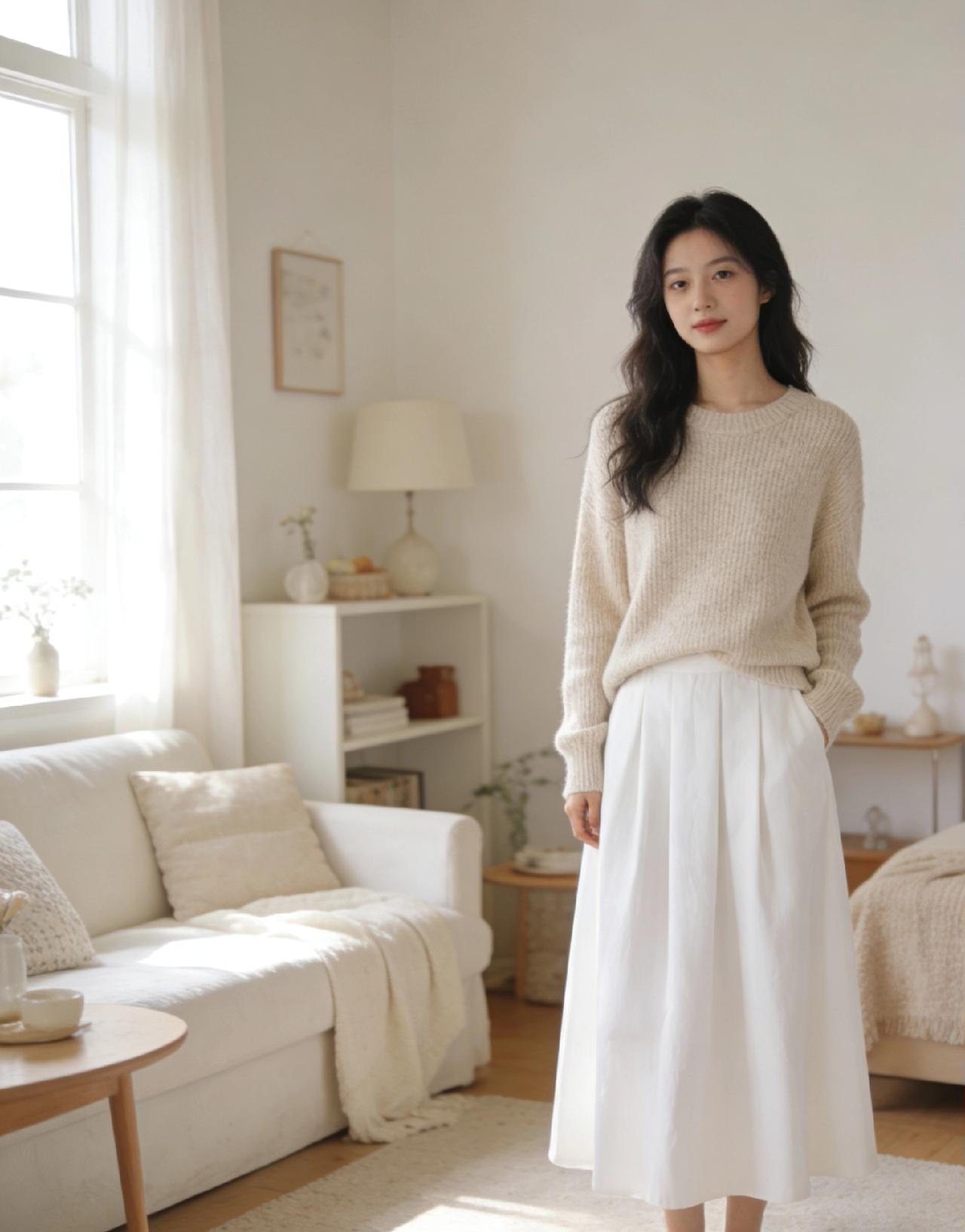 怎么穿搭会让人比较显温柔？核心是找对“软感”密码
 
想靠穿搭穿出温柔感，从来不