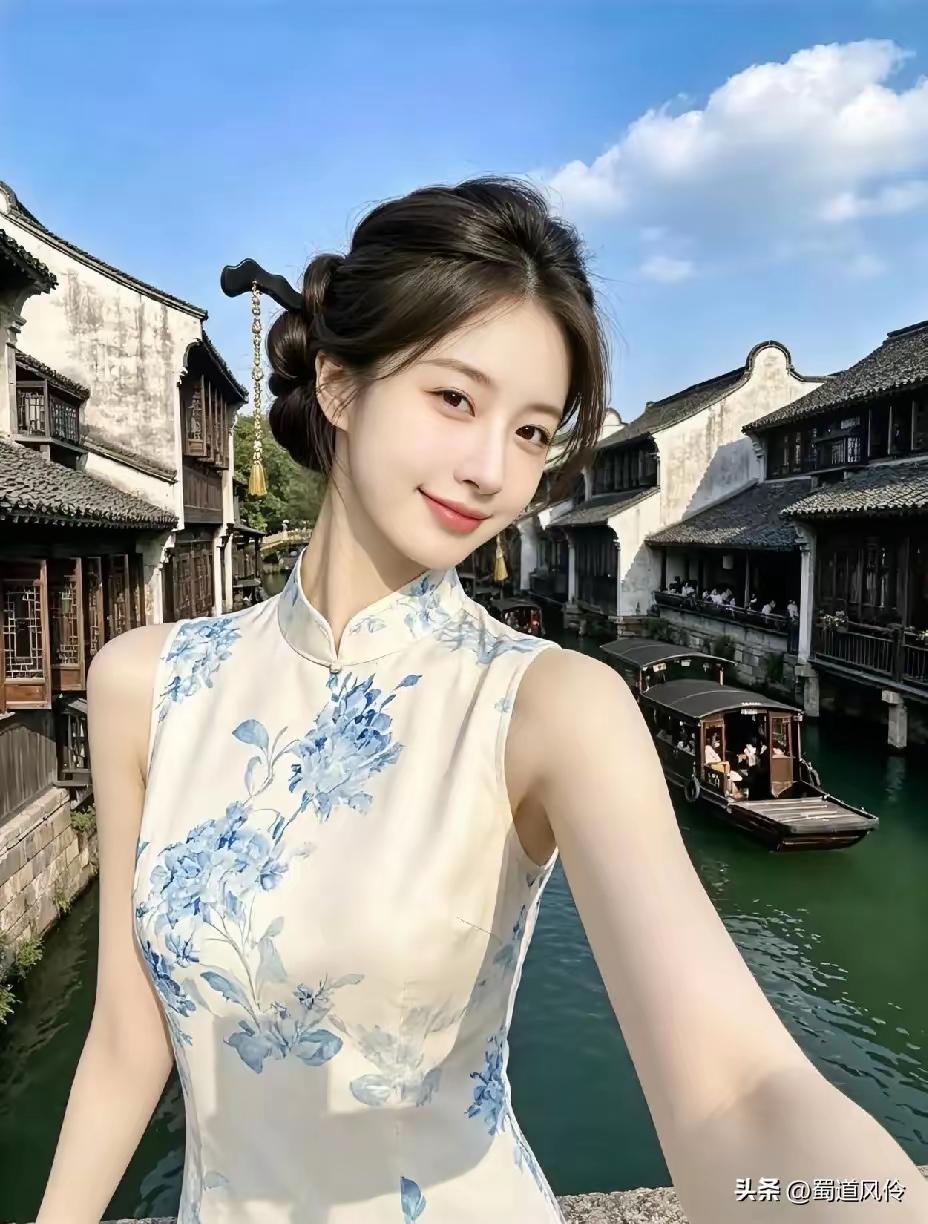 打卡古风古镇，穿旗袍感受江南韵味