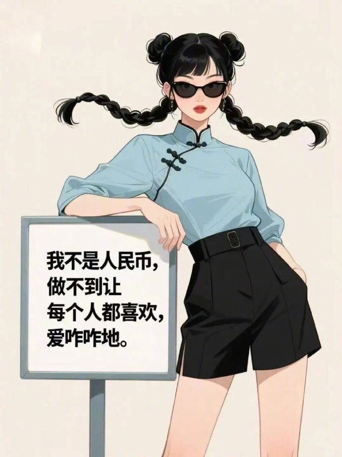 “   我开心的法子，从不搭理影响自己情绪的玩意。 ” 