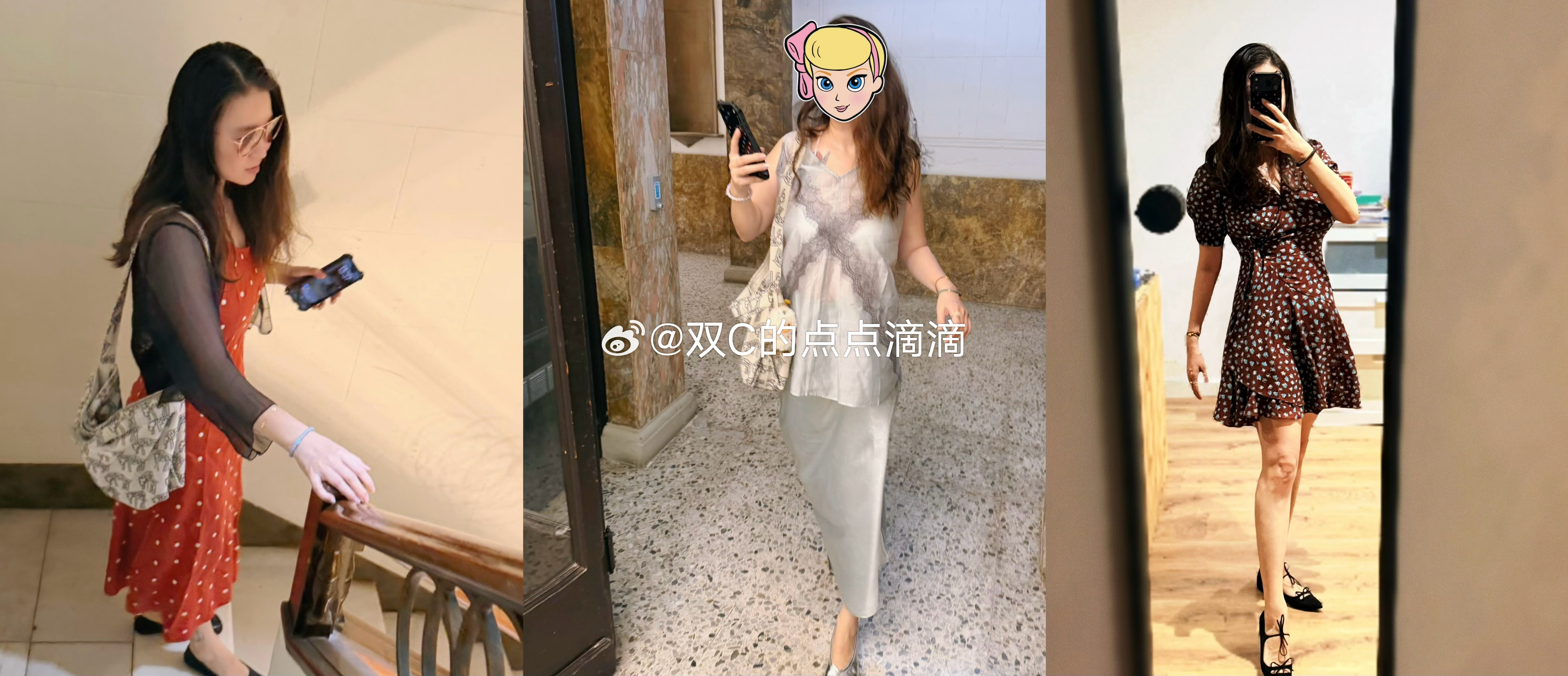 🍬 如何拍去看阿棒今儿SQ的裙装系列我自己最喜欢的就是那个银蓝色缎面蕾丝拼接背
