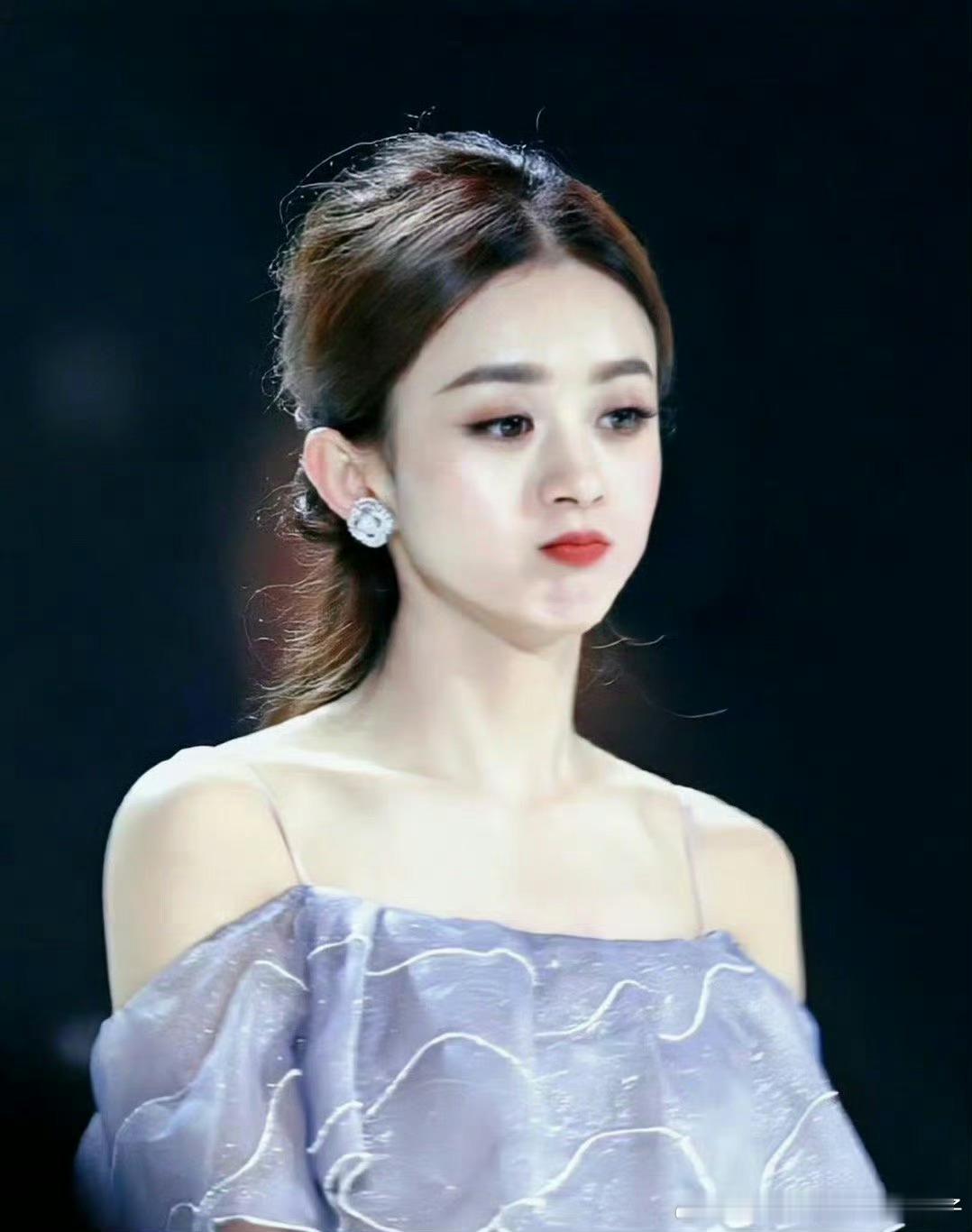 85花90花95花早期颜值赵丽颖可太漂亮了 