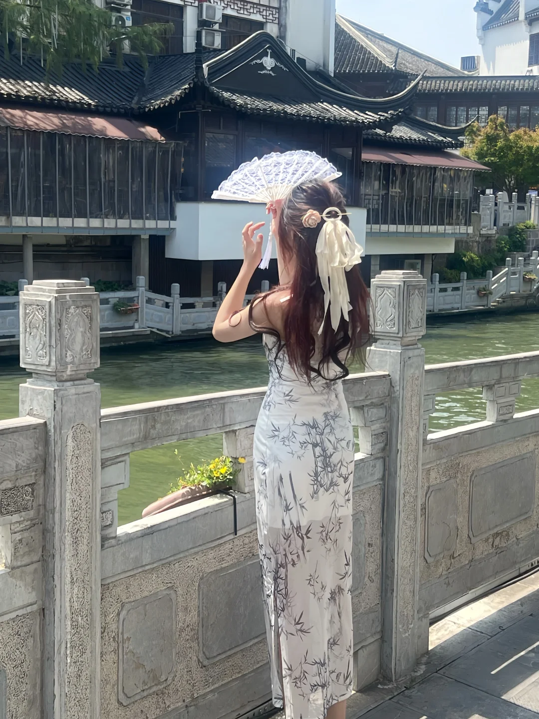 南京秦淮河｜早上拍照也有点热