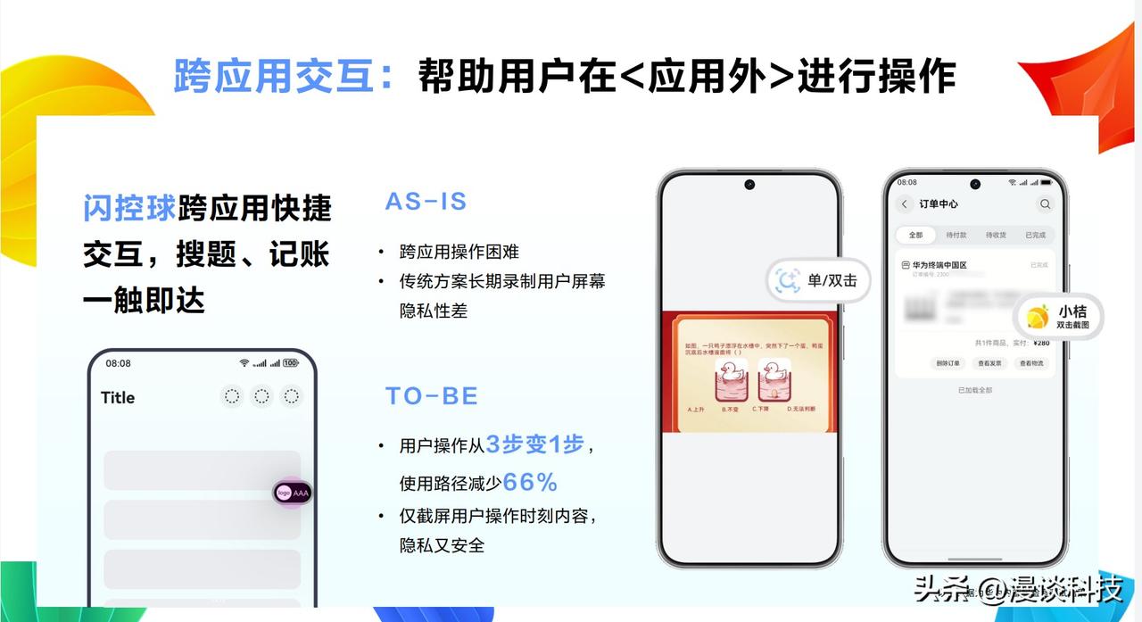 底层四大技术栈支撑！解密HarmonyOS全局闪控球黑科技

在今年HDC202