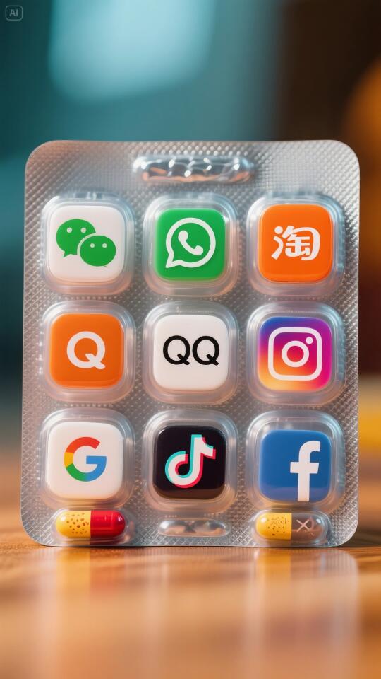 个性创意药片壁纸