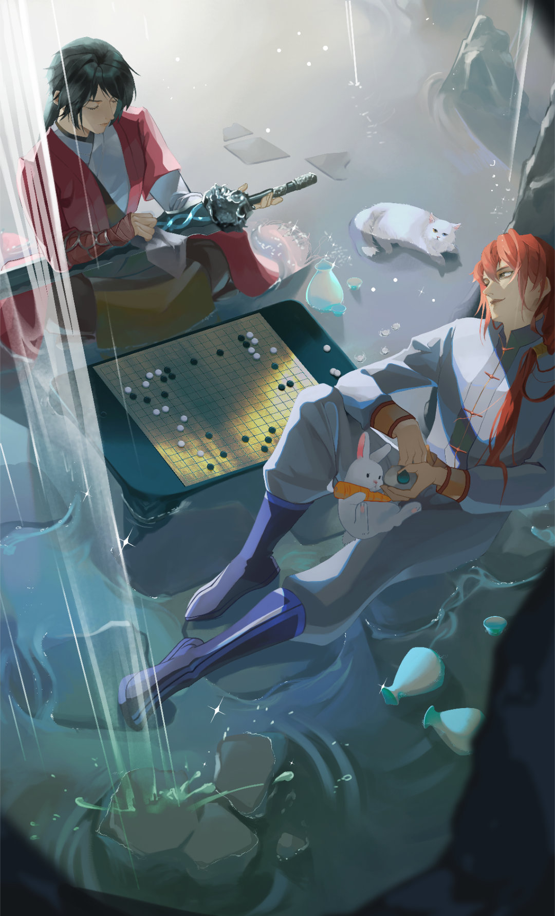 #画江湖之不良人[超话]#两推都跟剑三联动过，然后就约了一个互动[羞嗒嗒]⭐#7