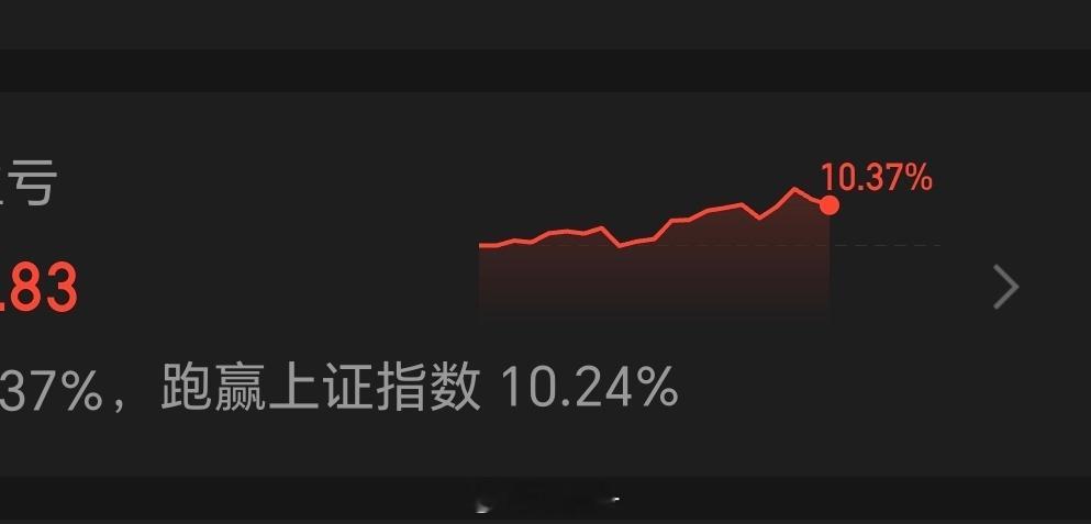 这个月还剩10个点了，两天回撤5%，难受！！ 