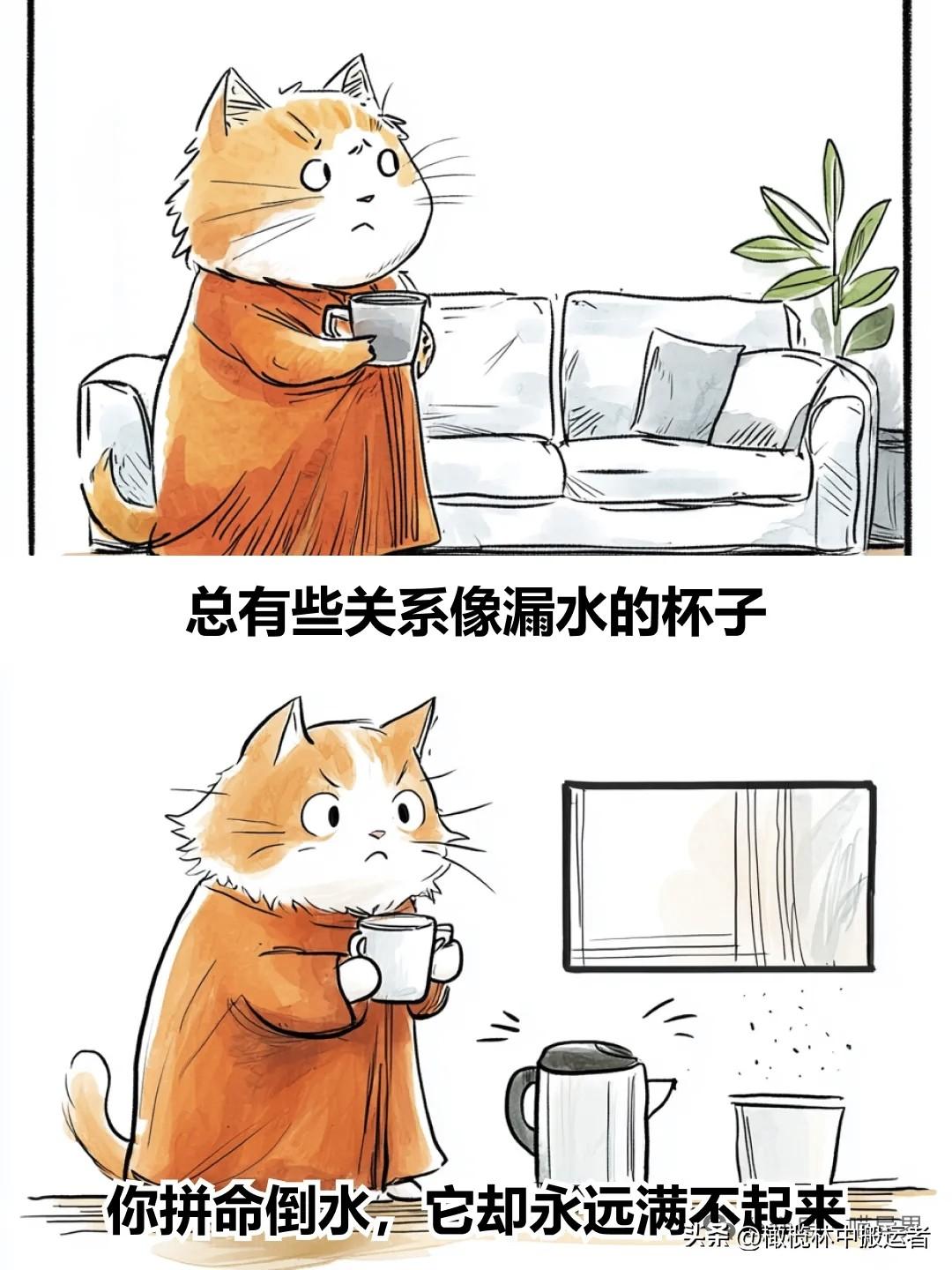 治愈漫画 I 人生建议：别把时间浪费在这3种人身上漫画治愈心灵 漫画治愈时刻 漫