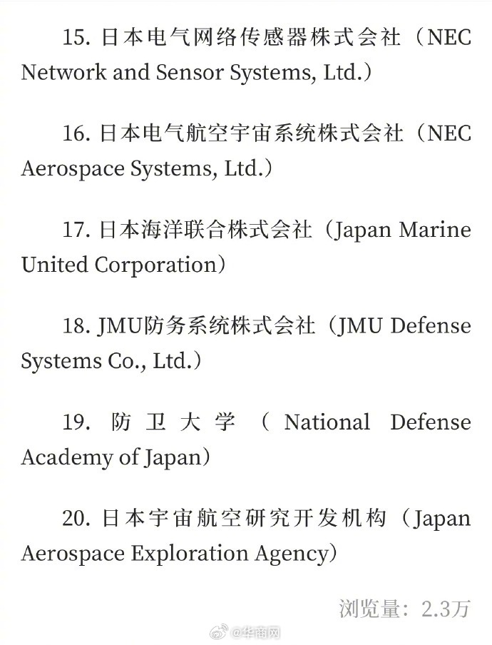 【商务部：#将20家日本实体列入出口管制管控名单#】商务部公告，根据《中华人民共