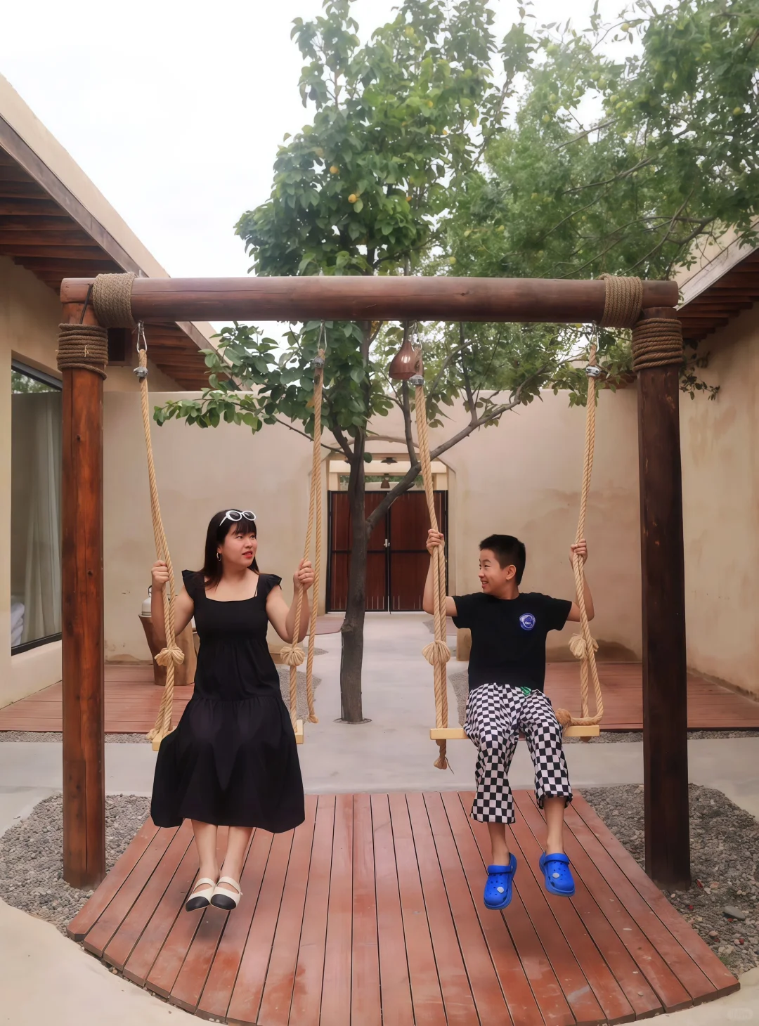 中卫🧳！带娃住进明⭐️同款民宿！