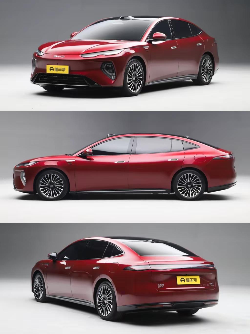 比亚迪又一旗舰上市——比亚迪海豹08！
说实话，海豹08这车，我从它在车展一亮相