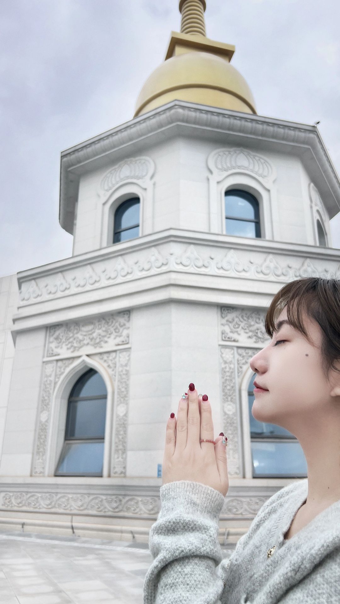 除了古德寺，这应该是武汉最像国外的寺庙！