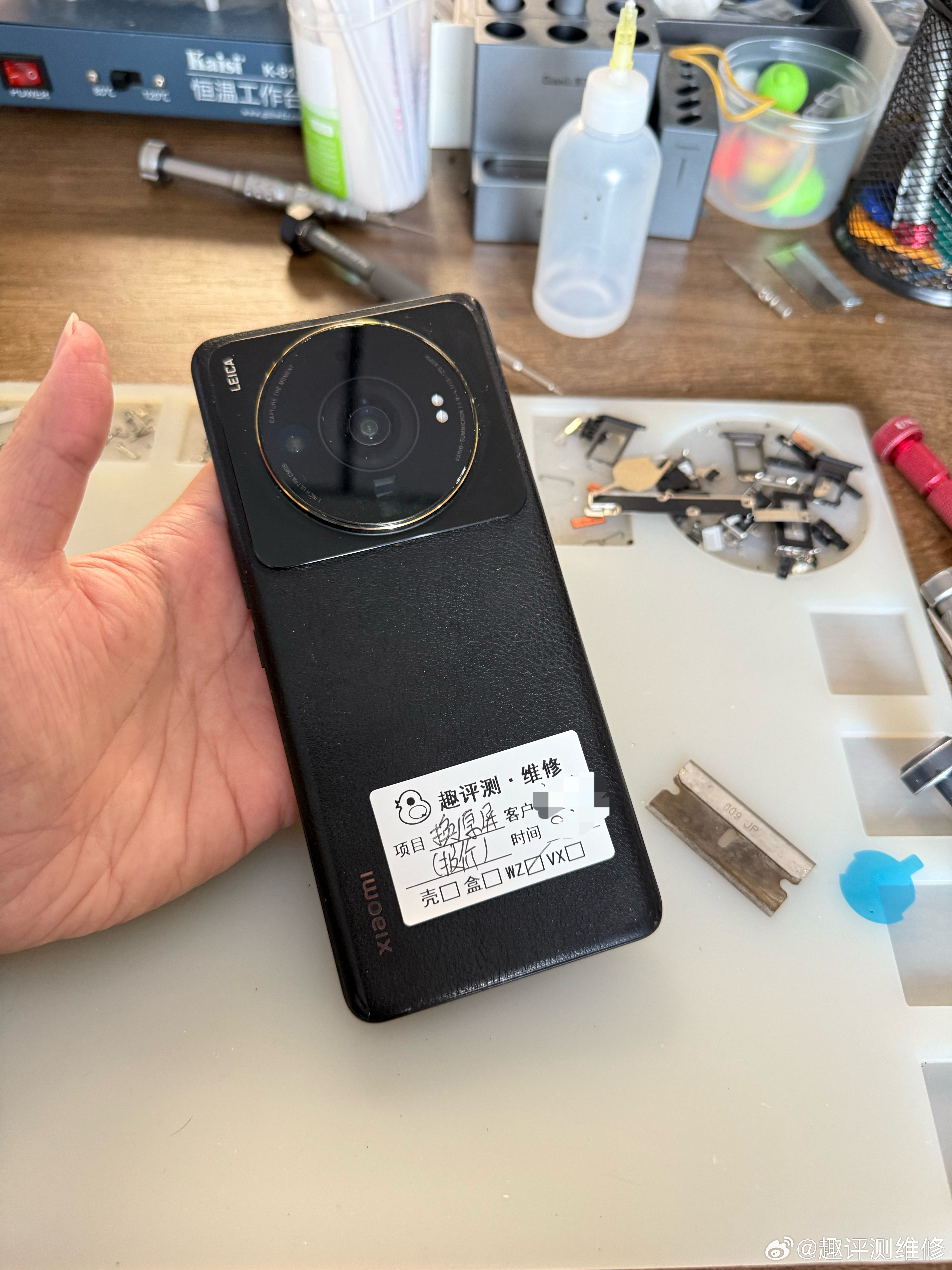 小米12S Ultra内屏坏主板显示也有问题更换原装屏幕维修主板解决 ​​​