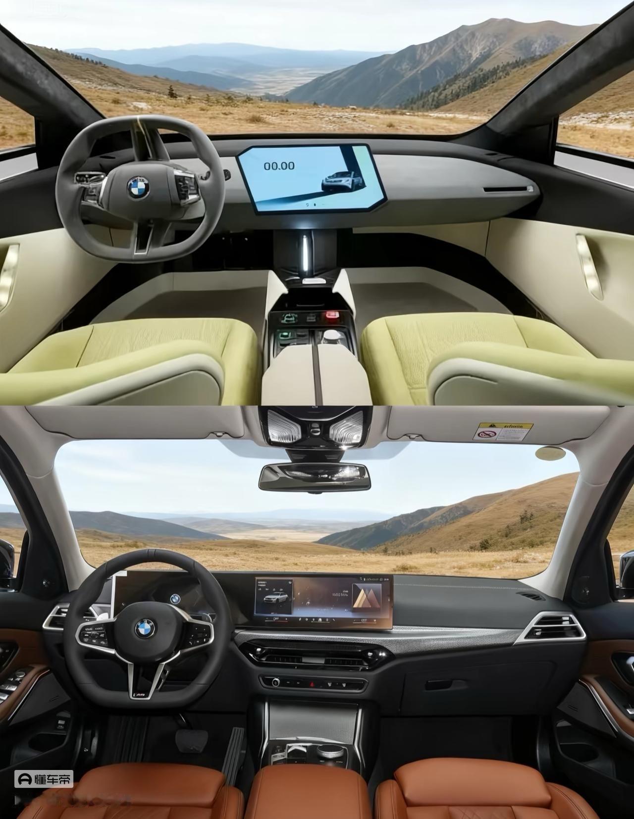 看了26的宝马三系，如果鼻孔这么玩的话，整车的前脸更凶了，相较于老款确实压迫感更