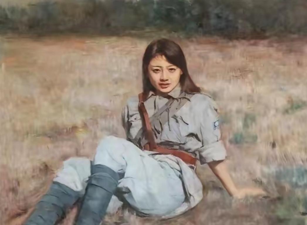 1941年，一辆押送西路军战士的汽车从兰州押到西安，走到天水时，一名红军女战士突