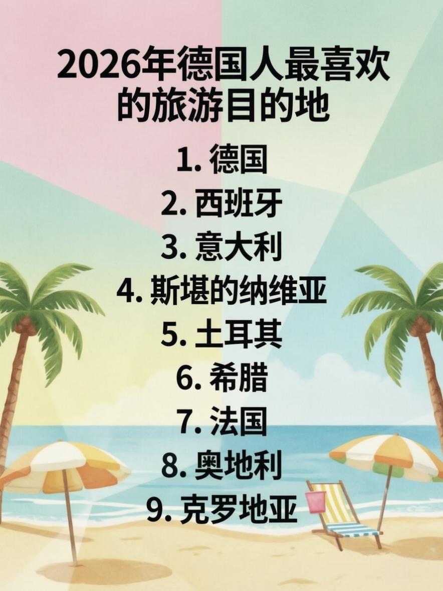 终于放假啦！对于德国数百万学生来说，一年中最美好的时光即将开始——休闲放松，再来