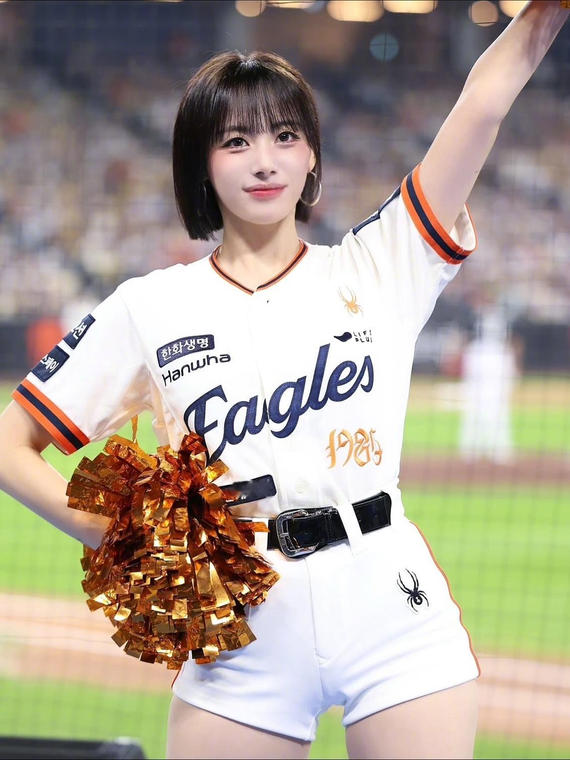 这才是我的神！超人气韩女啦啦队队员河智媛！ 