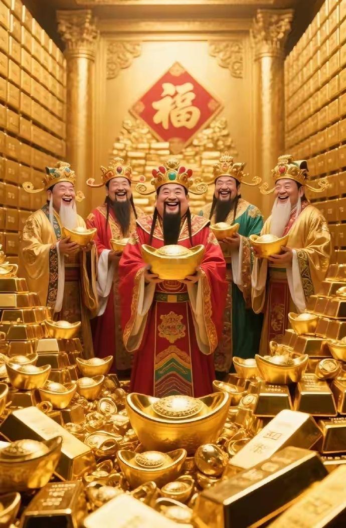 财神登门，万般皆顺财源滚滚来，好运日日来三餐四季富足，一生财运无忧 